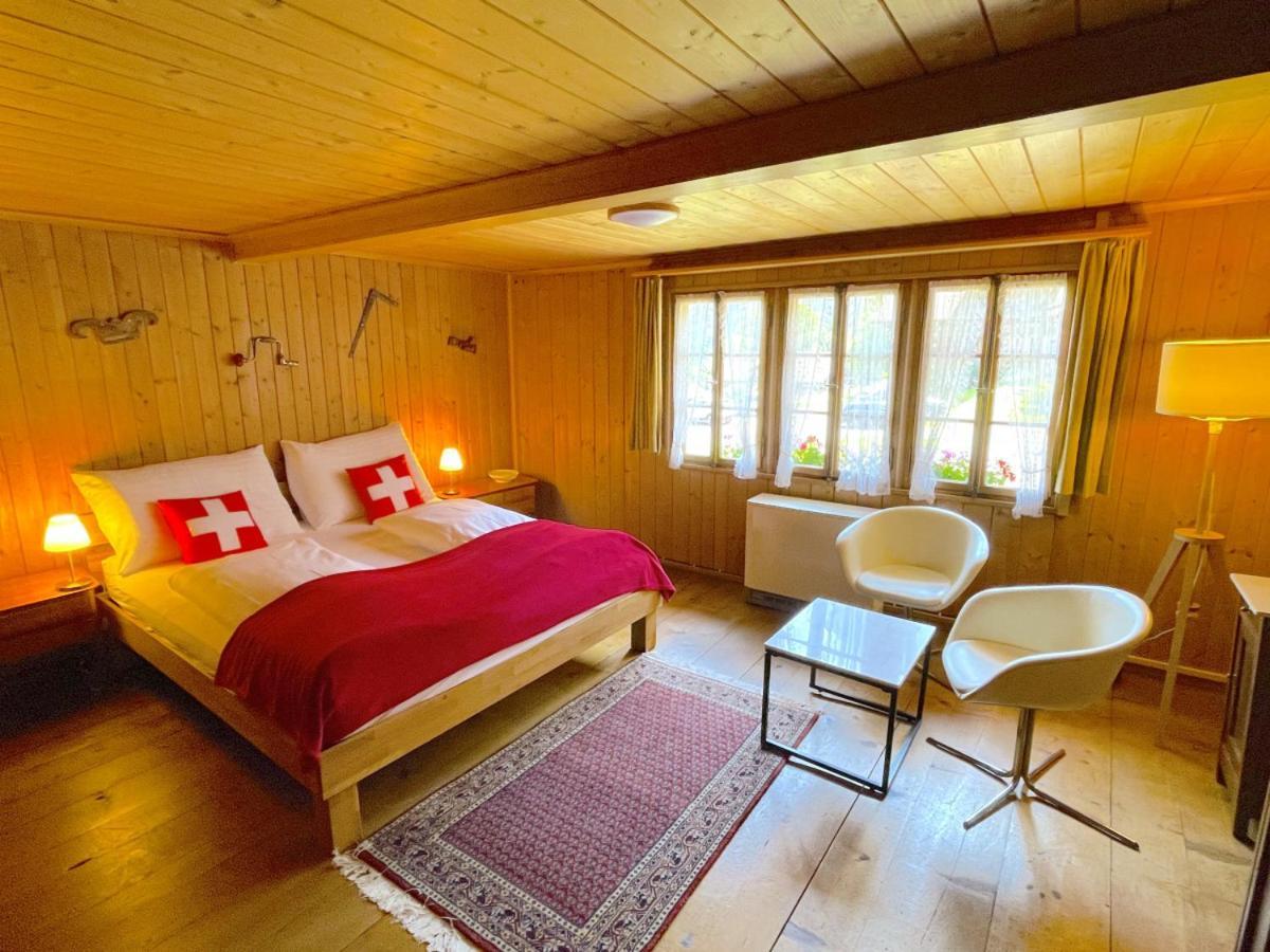 Därligen Swisshut Stunning Views Alps Lake - Chalet Erli מראה חיצוני תמונה